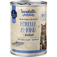 Sanabelle 6x400g Forelle und Rind von Sanabelle