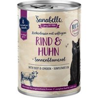 Sanabelle 6x400g Rind und Huhn von Sanabelle