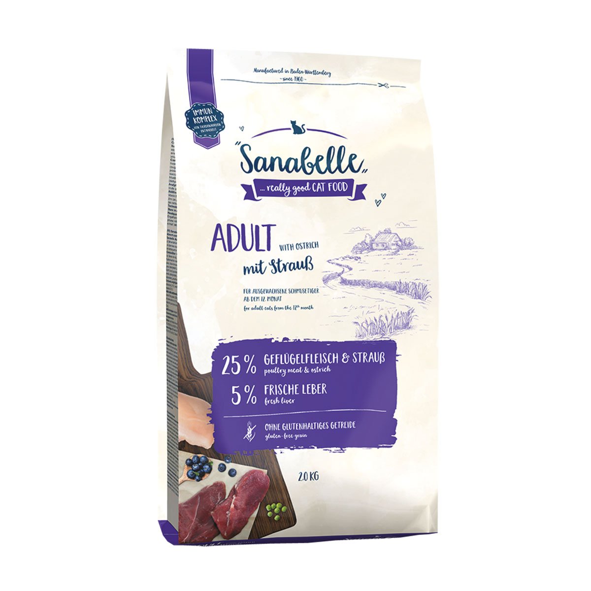 Sanabelle Adult Strauß 2kg von Sanabelle