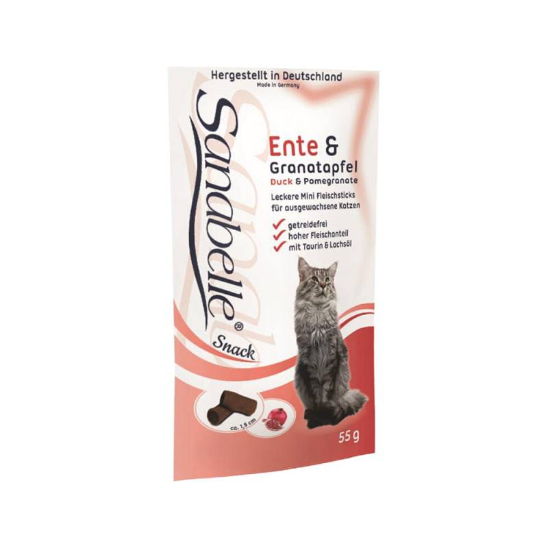 Sanabelle Cat Sticks Ente & Granatapfel - 55 g von Sanabelle
