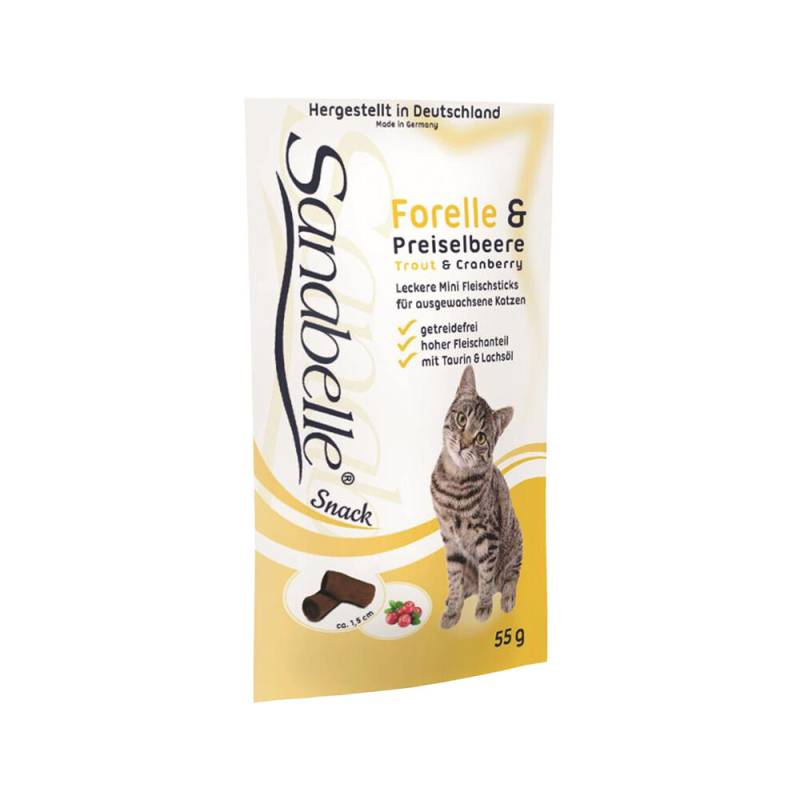 Sanabelle Cat Sticks Forelle & Preiselbeere - 55 g von Sanabelle