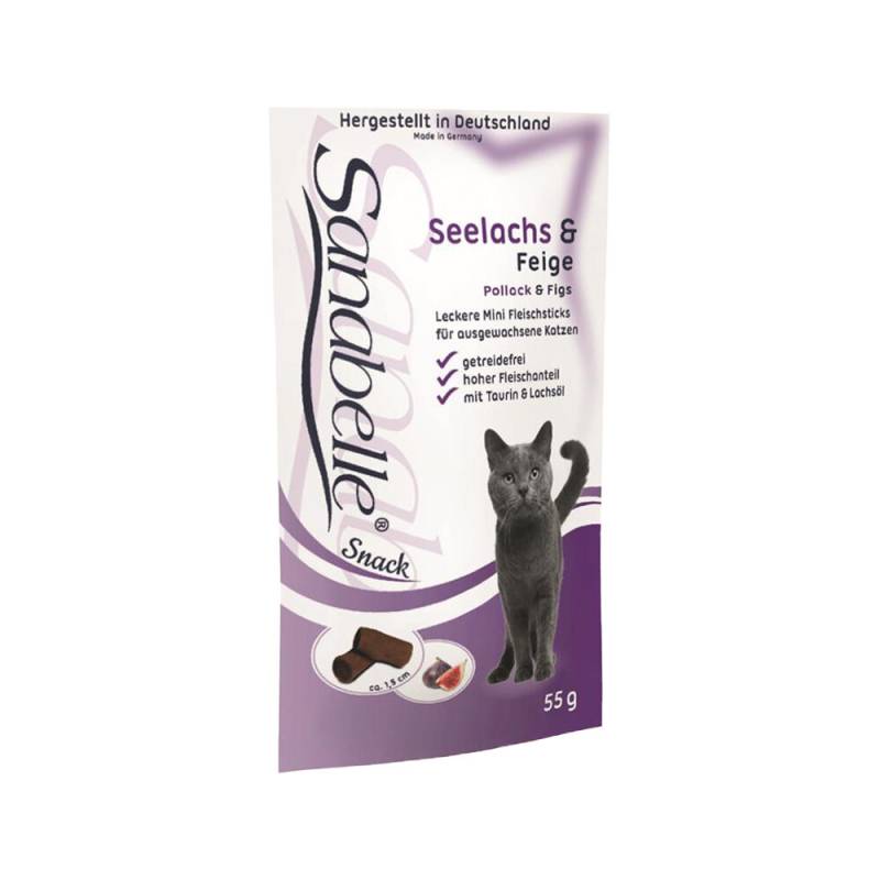 Sanabelle Cat Sticks Seelachs & Feige - 55 g von Sanabelle