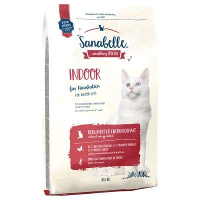 Sanabelle Indoor Glutenfreies und ausgewogenes Trockenfutter 10 Kg von Sanabelle