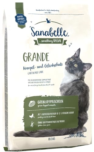Sanabelle Grande | Katzentrockenfutter für ausgewachsene Katzen (besonders geeignet für große Rassen) | 6 x 400 g von Sanabelle