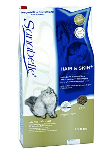 Sanabelle Hair und Skin Katzenfutter, 1er Pack (1 x 10 kg) von Sanabelle