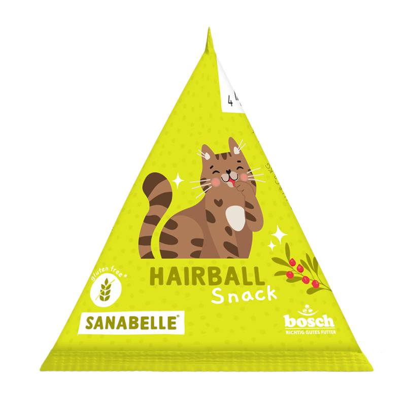 Sanabelle Hairball Snack im Tetraeder - 25 x 20 g Sanabelle Hairball Snack im Tetraeder - 25 x 20 g von Sanabelle