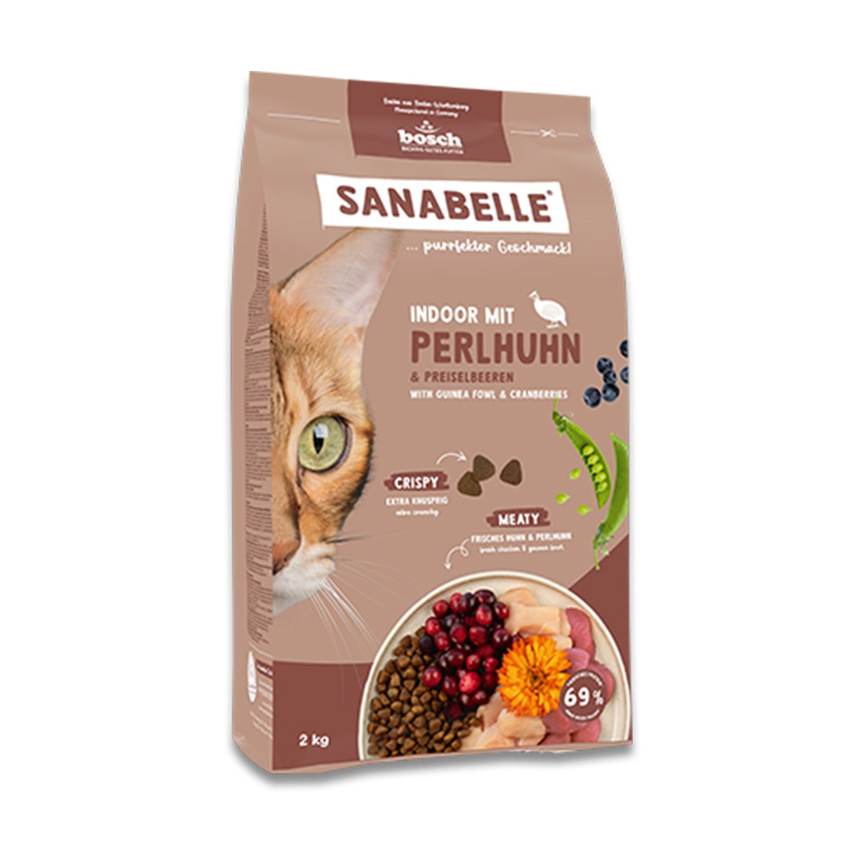 Sanabelle Indoor mit Perlhuhn 8 kg Sanabelle Indoor mit Perlhuhn 8 kg von Sanabelle