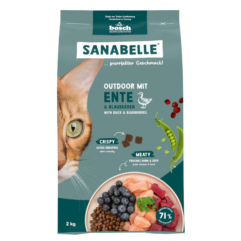 Sanabelle Outdoor mit Ente - 2 kg Sanabelle Outdoor mit Ente - 2 kg von Sanabelle