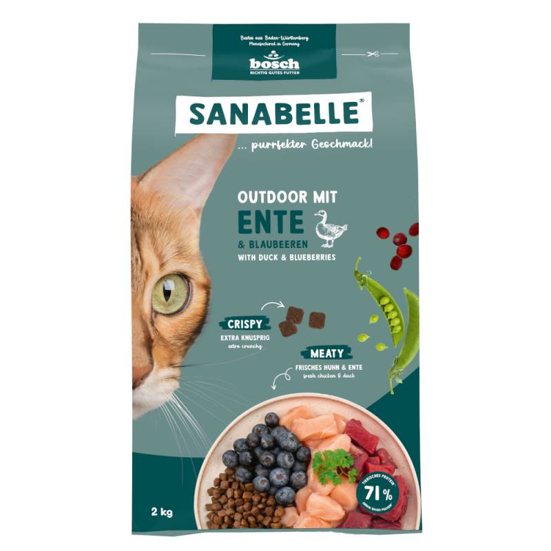 Sanabelle Outdoor mit Ente - 2 kg von Sanabelle