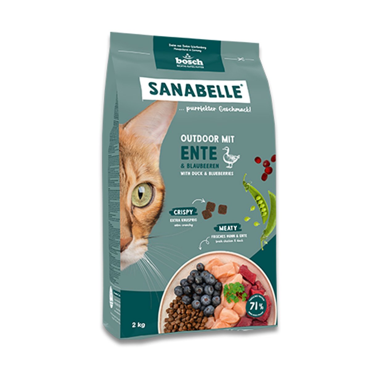 Sanabelle Outdoor mit Ente 2 kg Sanabelle Outdoor mit Ente 2 kg von Sanabelle
