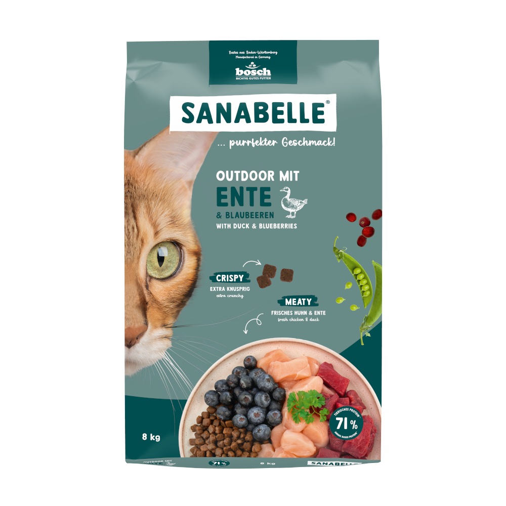 Sanabelle Outdoor mit Ente - 8 kg Sanabelle Outdoor mit Ente - 8 kg von Sanabelle