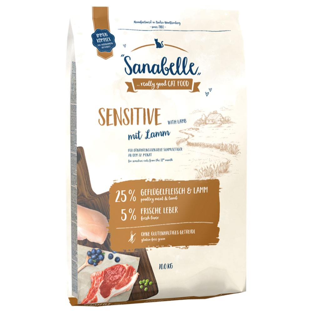 Sanabelle Sensitive mit Lamm - 2 x 10 kg von Sanabelle