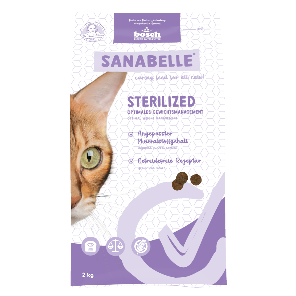Sanabelle Sterilized - 2 kg von Sanabelle