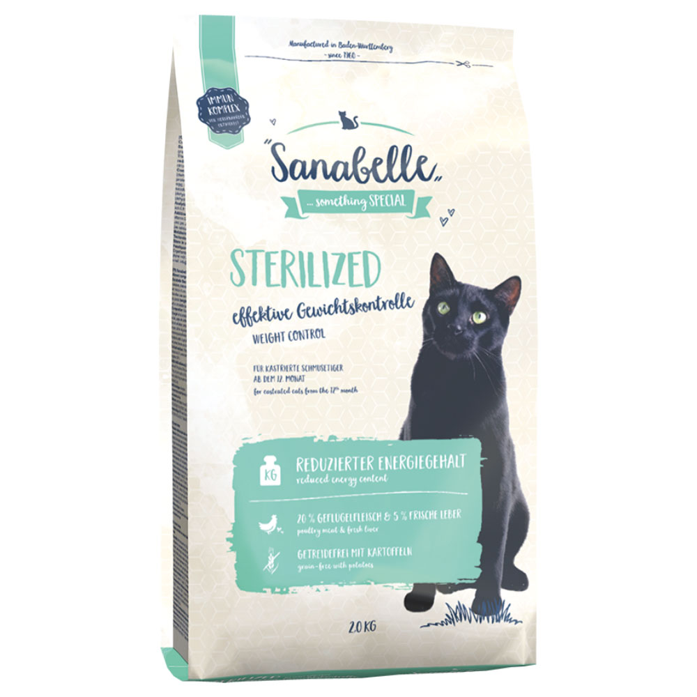 Sanabelle Sterilized - Sparpaket: 2 x 2 kg von Sanabelle