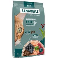 Sanabelle Trockenfutter Katze, Adult, Outdoor, mit Ente 2x8 kg von Sanabelle