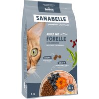 Sanabelle Trockenfutter Katze, Adult, mit Forelle 2 kg Sanabelle Trockenfutter Katze, Adult, mit Forelle 2 kg von Sanabelle