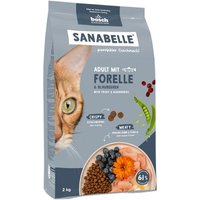 Sanabelle Trockenfutter Katze, Adult, mit Forelle 2x2 kg von Sanabelle