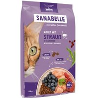 Sanabelle Trockenfutter Katze, Adult, mit Strauß 2x8 kg von Sanabelle