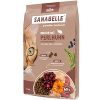 Sanabelle Trockenfutter Katze, Adult. Indoor, mit Perlhuhn 8 kg von Sanabelle