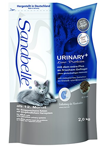 Sanabelle Urinary | Katzentrockenfutter für ausgewachsene Katzen mit empfindlichem Harnsystem, 1 x 2 kg von Sanabelle