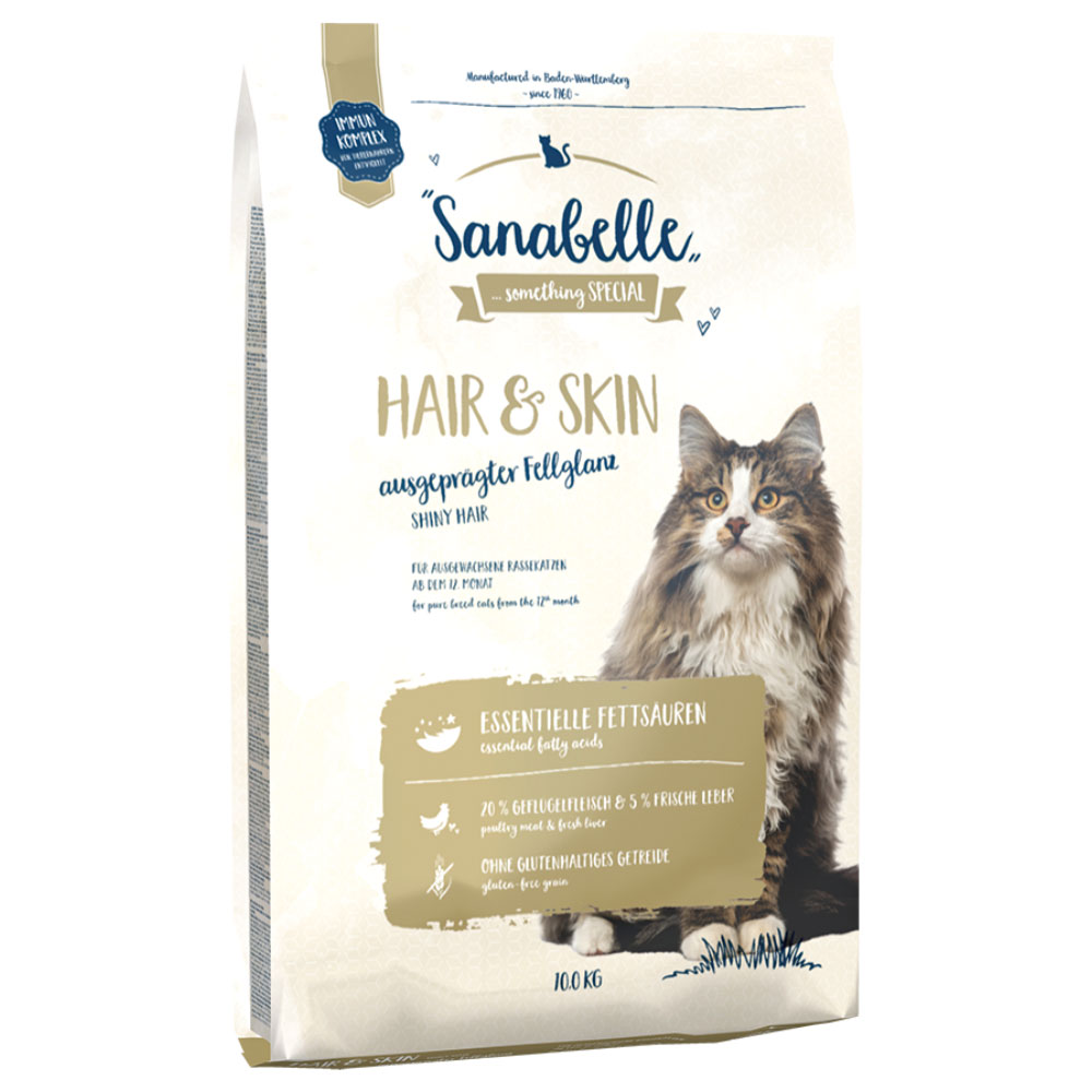 Sparpaket Sanabelle 2 x 10 kg - Hair & Skin von Sanabelle