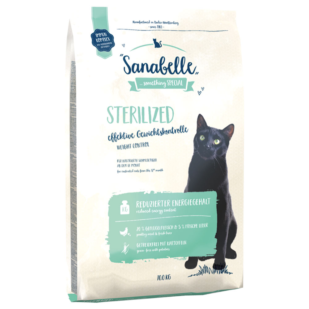 Sparpaket Sanabelle 2 x 10 kg - Sterilized von Sanabelle