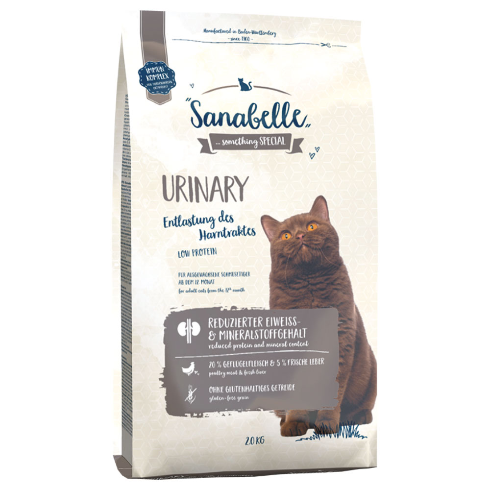 Sparpaket Sanabelle 2 x 2 kg - Urinary von Sanabelle