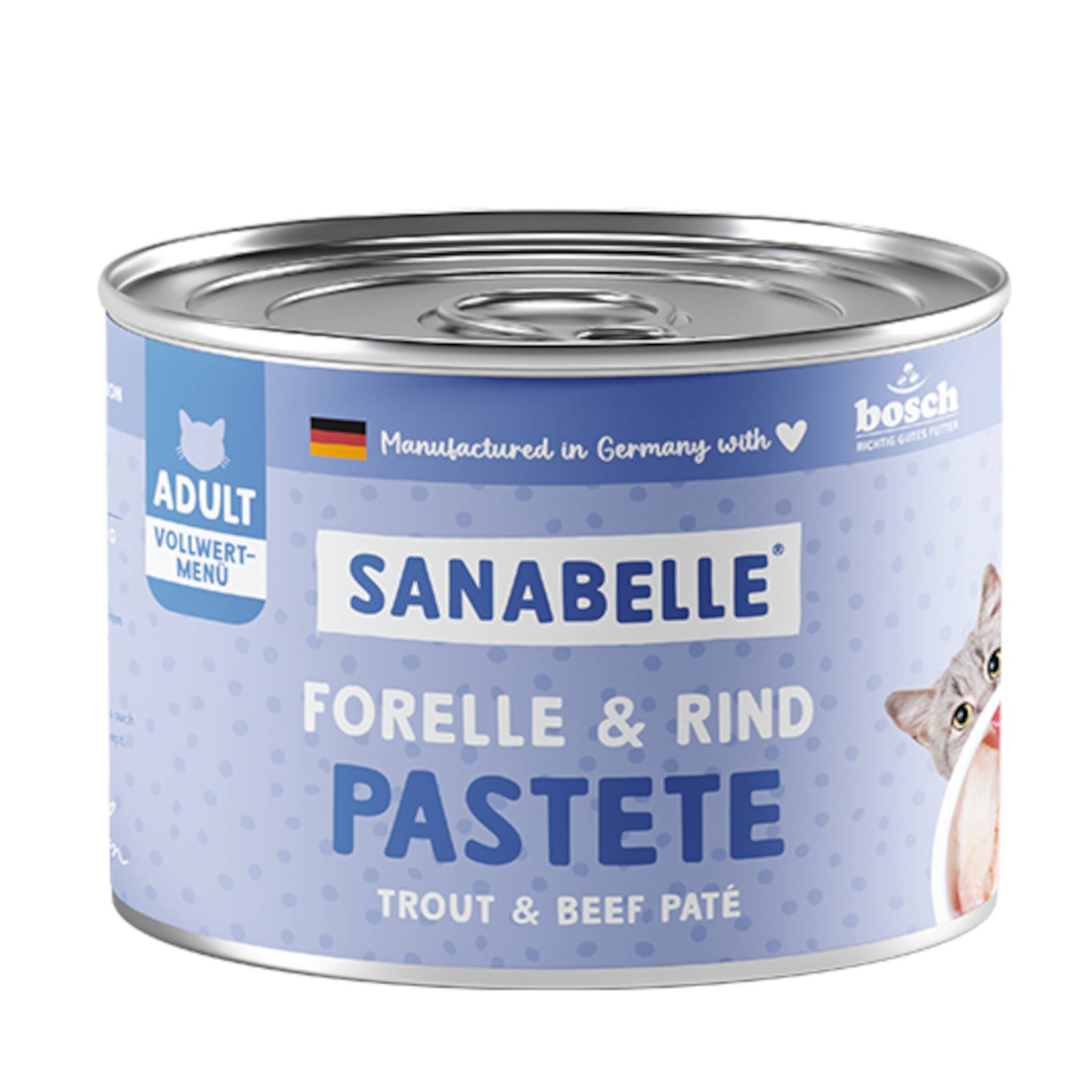 Sparpaket Sanabelle All Meat 24 x 195 g - Forelle & Rind von Sanabelle