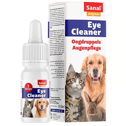 Sanal Augenreiniger für Katzen & Hunde, 50 ml von Sanal