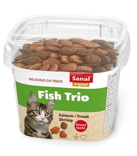 Sanal Cat Fish Trio Snacks Cup-75 GR von Sanal