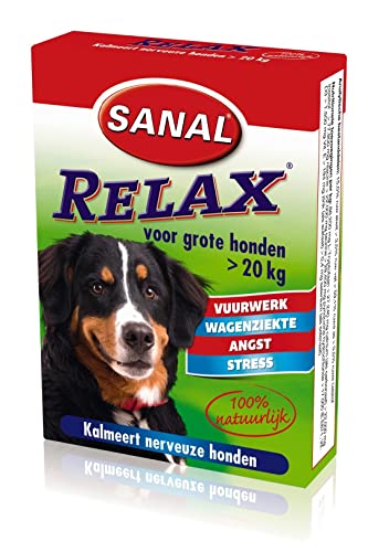 Sanal Relax Kalmeringstablet > 20 kg 15 tabletten Sanal Relax Kalmeringstablet > 20 kg 15 tabletten von Sanal