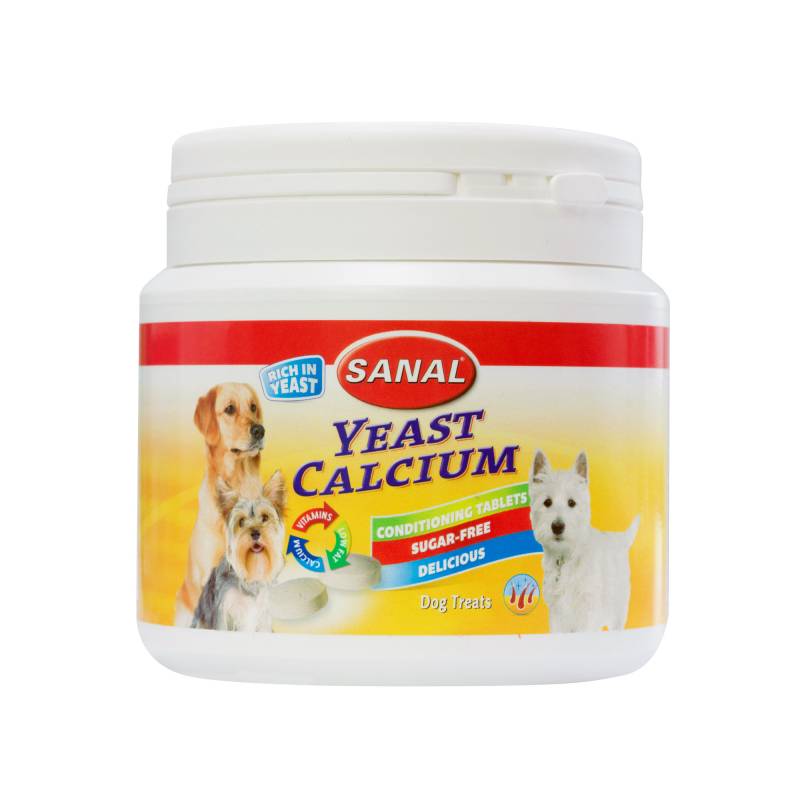 Sanal Vitamin-Leckerlis Hefe & Calcium - 350 g von Sanal