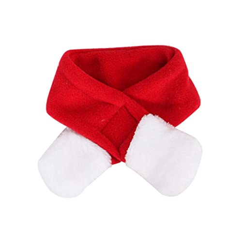 Hundekatze Weihnachtsmütze mit Schal, Haustier Weihnachtskostüme, Haustier Thanksgiving Day Weihnachten Neujahrsparty -Kostüme | süße Modewärme (en) von Sanfiyya