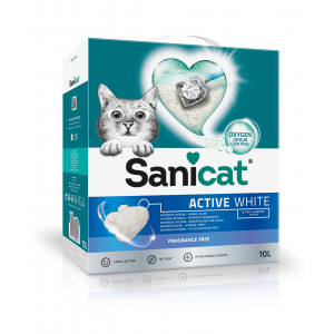 Sanicat Active White Katzenstreu 10 Liter von Sanicat