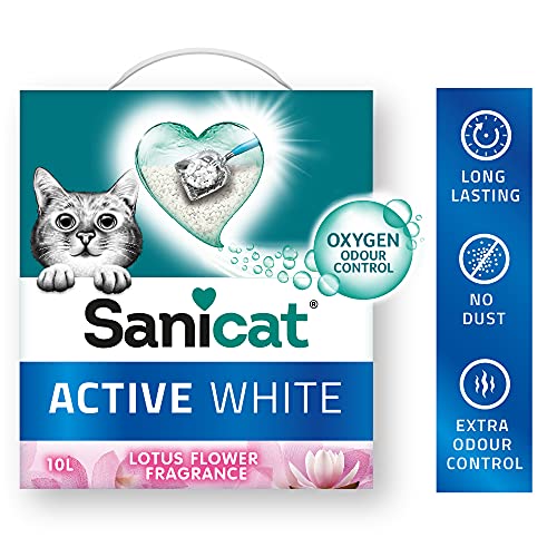 Sanicat Aktive weiße Lotusblüte, 10 l, PSANACWLV10L, 10 l (1er Pack) von Sanicat