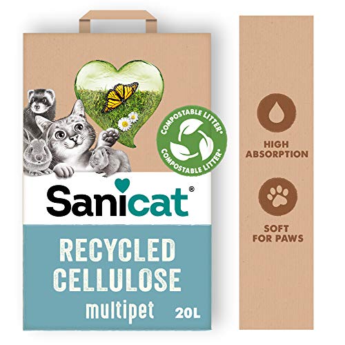 Sanicat Clean & Green Cellulose 20 L, Katzen Sachen von Sanicat