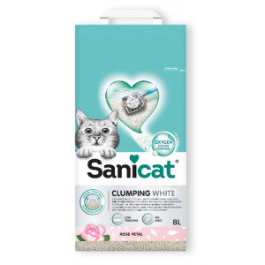 Sanicat Clumping White Rose Petal Katzenstreu 2 x 8 Liter Sanicat Clumping White Rose Petal Katzenstreu 2 x 8 Liter von Sanicat