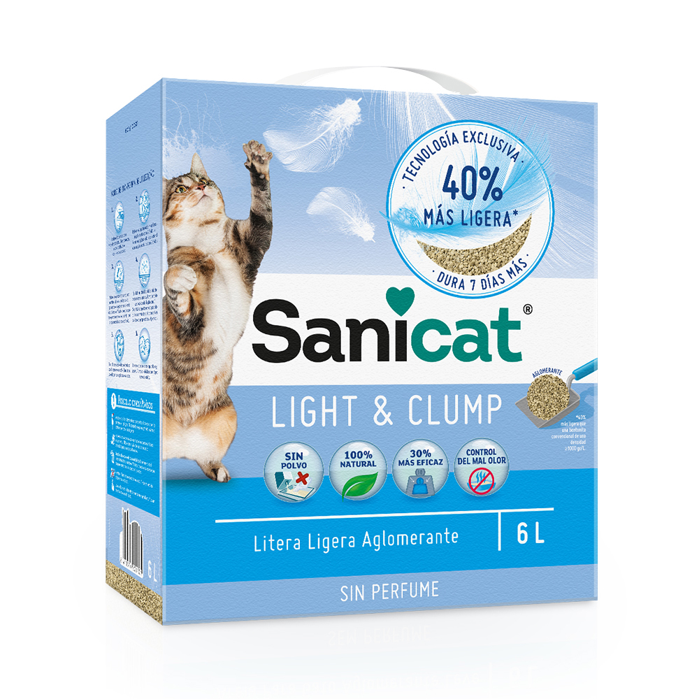 Sanicat Light & Clump - 2 x 6 l von Sanicat