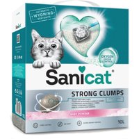 Sanicat Strong Clumps Klumpende Katzenstreu - 10 l von Sanicat
