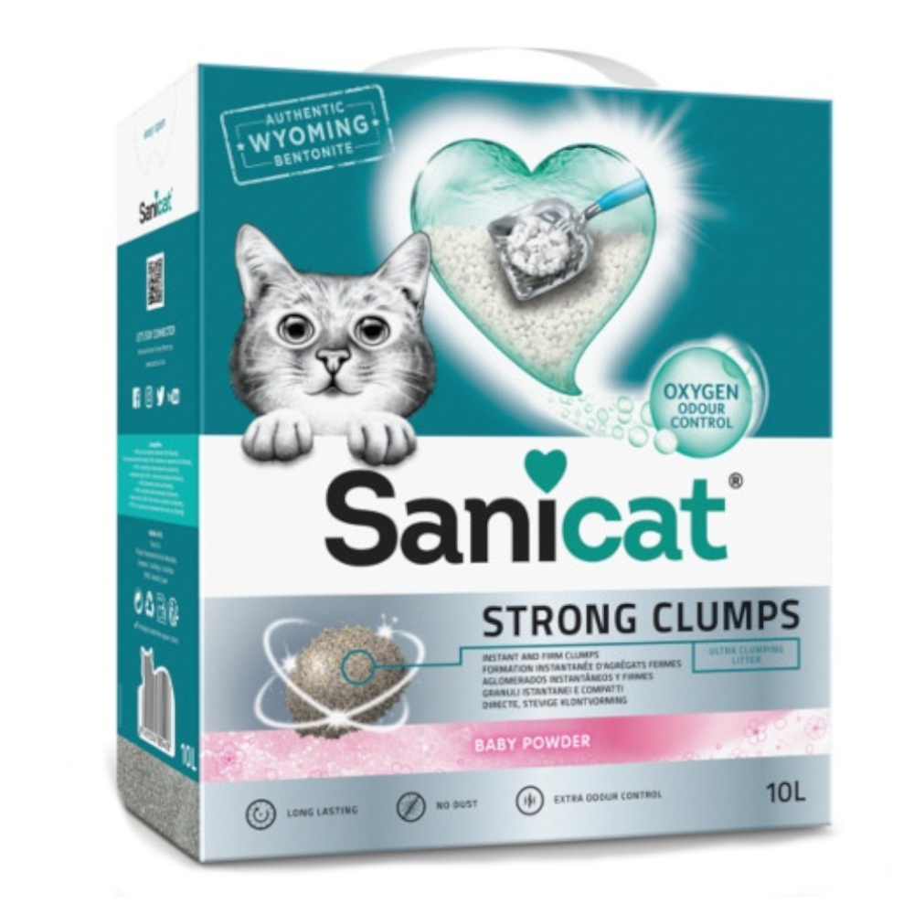 Sanicat Strong Clumps Klumpende Katzenstreu - 10 l Sanicat Strong Clumps Klumpende Katzenstreu - 10 l von Sanicat
