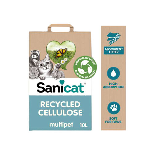 Sanicat recycelte Zellulose - 10 l von Sanicat