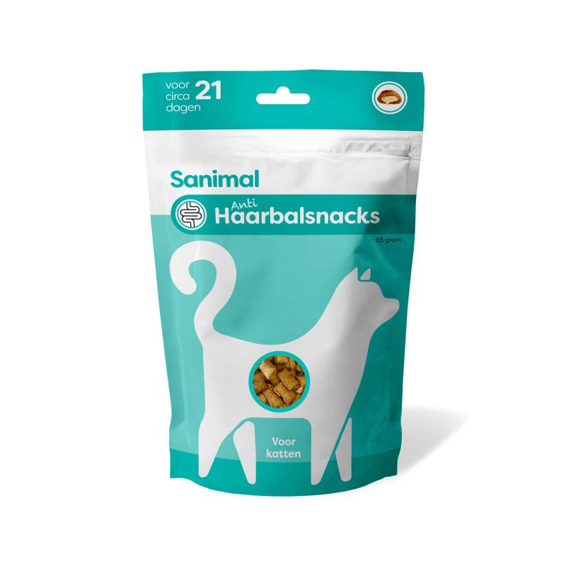 Sanimal Anti-Haarball-Snacks - 65 gram Sanimal Anti-Haarball-Snacks - 65 gram von Sanimal