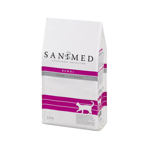 SANIMED Renal, Liver and Stones Katzenfutter - 1,5 kg von Sanimed