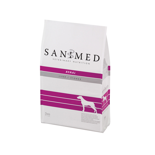 SANIMED Renal/Liver/Stones Hundefutter - 3 kg von Sanimed