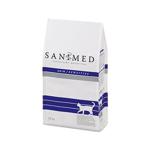 SANIMED Skin Sensitive Katzenfutter - 1,5 kg von Sanimed