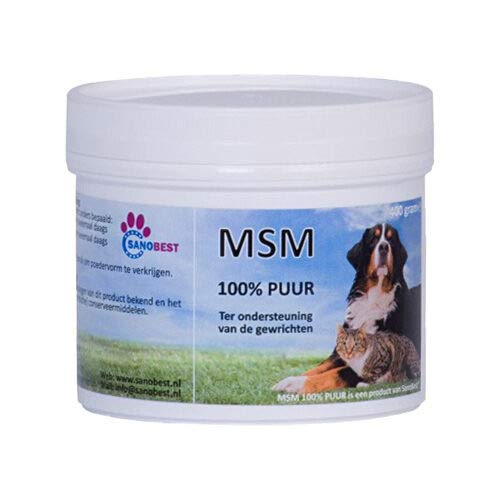 Sanobest MSM 100% pur - Hund & Katze - 400 g von Sanobest