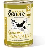 Sanoro BIO Gemüse-Obst-Mix 3 mit Bio-Kartoffel 12x400g von Sanoro