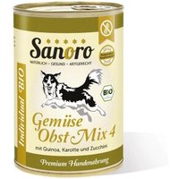 Sanoro BIO Gemüse-Obst-Mix 4 mit Bio-Quinoa 12x400g von Sanoro