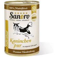 Sanoro Pures Kaninchen Muskelfleisch 6x800g von Sanoro