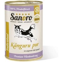 Sanoro Pures Muskelfleisch vom Känguru 12x400g von Sanoro